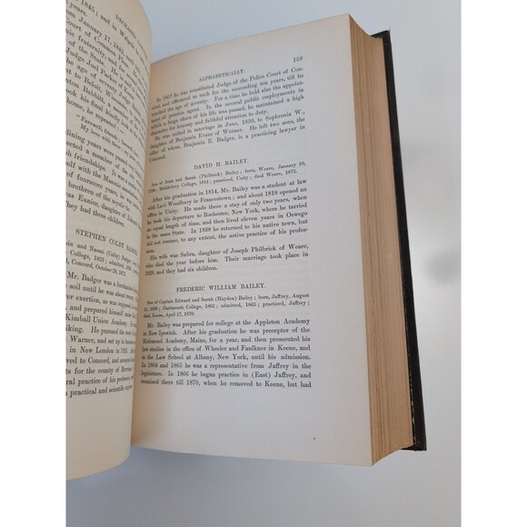 The Bench and Bar of New Hampshire - Charles H. Bell (1894) - Legal History - Picture 11 of 11